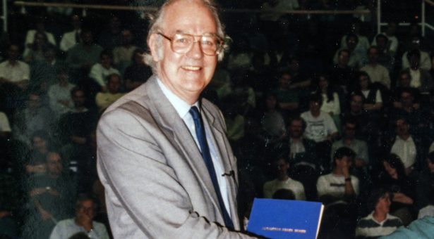 Professor Derek Burke in 1995