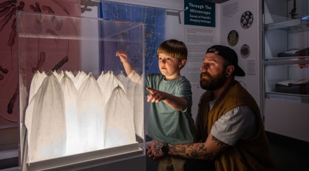 Gressenhall Through the Microscope exhibition